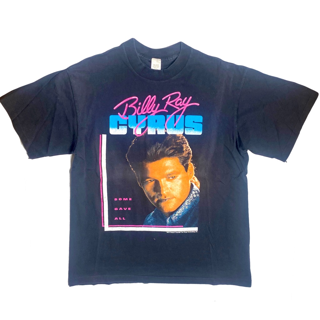 Vtg 1992 Billy Ray Cyrus Concert Tour TShirt Vtg 1992 Billy Ray Cyrus Concert Tour TShirt